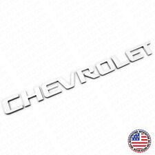 Chevy Chevrolet Truck Lifgate Letter Badge Logo Emblem Chrome Large Size