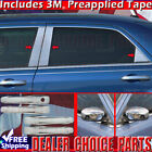 For 2005-2010 Chrysler 300 Chrome Door Handle Coversmirror Coverspillar Posts