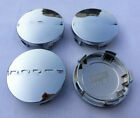 4pcs Chrome 2.5wheel Center Caps Hubcap Fits For Dodge Charger Challenger Dart