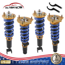 Set 4 Complete Shocks Coilovers For 2013 2014 2015 2016 Honda Accord Adj. Height