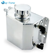 1l Aluminum Radiator Coolant Overflow Bottle Recovery Water Tank Universal