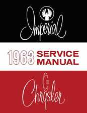 Service Manual For 1963 Chrysler Imperial