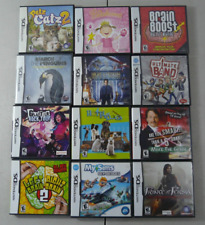 Nintendo Ds Video Game Lot Of 12 Games Catz Brain Boost Sims Prince Of Persia