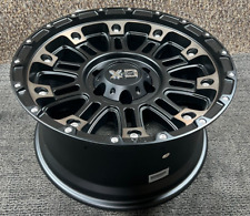 Qty 1 Kmc Wheels Xd829 Hoss Ii Gloss Black Wheel Rim 18x9 6x139.7 0mm