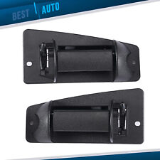 Pair Rear Outside Door Handle For 99-07 Chevy Silverado Gmc Sierra Extended Cab