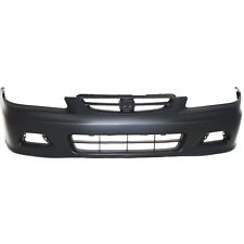 Front Bumper Cover For 2001-2002 Honda Accord Coupe With Fog Lamp Holes Primed