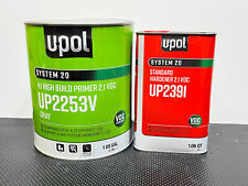 1 Gal U-pol 2253v Urethane Gray Primer Filler 1 U-pol 2391 Hardener Kit