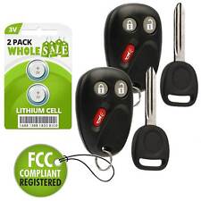2 Replacement For 2003 2004 2005 2006 Cadillac Escalade Ext Esv Key Fob Remote