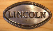 1920s Lincoln Motor Car Hood Radiator Emblem Badge
