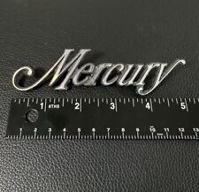 Vintage Ford Mercury Car Emblem Fender Badge Oem Part