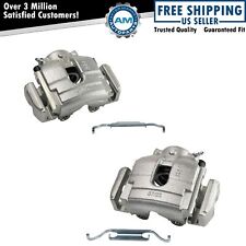 New Front Disc Brake Caliper With Bracket Hardware Pair For Bmw