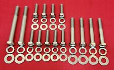 Pontiac Water Pump Timing Cover Bolts Kit 326 389 400 421 428 455 Stainless Hex