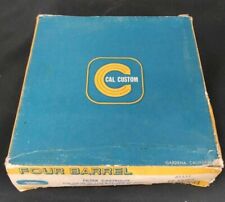 Vintage Nos Cal Custom Quality Four Barrel Air Cleaner Filter Cartridge Chevy Gm
