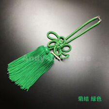 Jdm Junction Produce Fusa Kiku Knot For Car Green Luxury Jp Propitious Ornaments