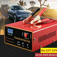 1224 Volt V Battery Charger Maintenance-free Trickle Charger Electric Car Truck