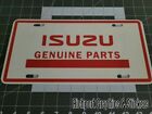 Isuzu Genuine Parts License Plate  12x6 ...