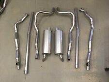 1964-1965 Ford Thunderbird Stock Dual Exhaust System W Resonators Eliminated