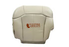 2002 Cadillac Escalade Driver Side . Bottom Perforated Leather Seat Cover Shale