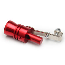 Universal Red Turbo Sound Auto Muffler Exhaust Pipe Whistle Simulator Smlxl