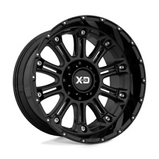 17x9 -12 Kmc Xd Series Xd829 Hoss 2 Gloss Black 6x139.7 Wheel Rim Qty 1