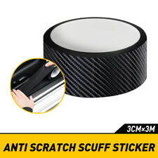 3cm Car Door Plate Sill Scuff Cover Anti Scratch Decal Sticker Protector Strip