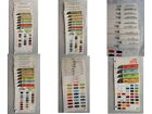 1968-1984 Ppg Ditzler Dupont Car Color Paint Chips Ford Am Gmc Vw Chevy Trucks