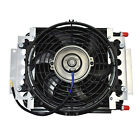 5 Oil Cooler With 10 Electric Fan And 38 Fitting 48 L Hose Kit