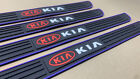 4pcs Blue Car Door Scuff Sill Cover Panel Step Protectors For Kia Accessories