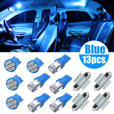 13x Car Interior Led Lights For Dome License Plate Lamp 12v Car Accessories Kits