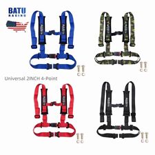 Universal 2 4-point Harness Sport Quick Release Safety Seat Belt For Racing Car