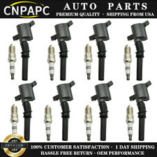 Cnpapc Ignition Coil Pack And Iridium Spark Plug For Ford F-150 4.6l Dg508 Sp479
