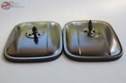 Chevy Gm Truck Outside Exterior Rectangle Black Door Rear View Mirror Head Set