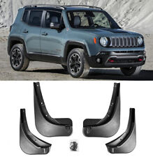 4 Pcs Oe Style Generic Mud Flaps Mud Splash Guards For 15-up Jeep Renegade