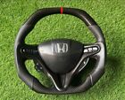 Honda Civic Fd2 Typer Jdm Rare Multimedia Carbon Fiber Steering Wheel.