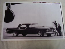 1963 Chrysler Imperial 4dr Hardtop  11 X 17 Photo Picture