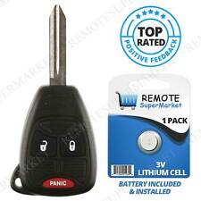 Replacement For 04-07 Chrysler Town Country Dodge Caravan Remote Car Key Fob