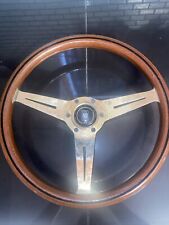 Nardi Steering Wheel Mahogany Wood Made In Italy