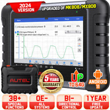 Autel Mk808s Obd2 Scanner Car Diagnostic Tool Code Reader Abs Srs Active Test