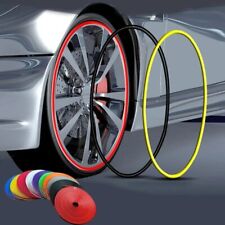 26ft Wheel Hub Rim Edge Protector Rubber Ring Tire Guard Line Strip Sticker -