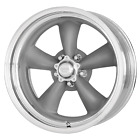 15x6 American Racing Vn215 Classic Torq Thrust Ii Mag Gray Wheel 5x4.75 -6mm