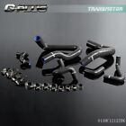 Silicone Radiator Hose Pipe Kit Black Fit For 86 - 93 Mustang Gt Lx Cobra 5.0