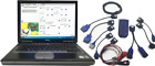 Diesel Diagnostic Scanner Heavy Duty Detroit Volvo Cummins Ecm Cables Laptop