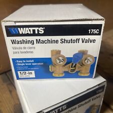 Watts 175c 12 Ball Type Washing Machine Shutoff Valve 0958060