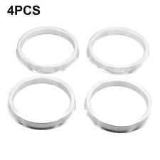 4pcs Aluminum Hub Centric Rings 64.1mm Car To 73.1mm Wheel Bore Replacement