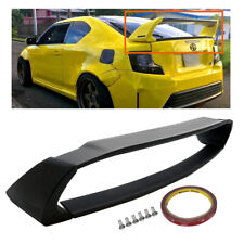 Fit 09-13 Toyota Corolla Jdm Abs Unpainted Mugen Style 4pic Trunk Wing Spoiler