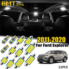 White Interior Led Lights Package Kit For 2011 - 2018 2019 2020 Ford Explorer