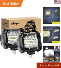 Ip67 Waterproof 60w Led Pods - Sturdy Mounting Bracket For Versatile Vehicle Use