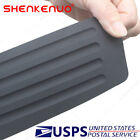 Trunk Rubber Protection Strip Car Rear Bumper Protector Cover With Tape Black