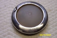 1920s 1930s Vintage Auto Dome Lamp Base 5 Frosted Etched Lens 3-12
