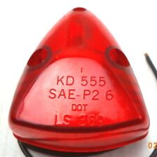 Kd-lamp Kd-555 Triangular Red Marker Lamp Assembly Pn 15580736